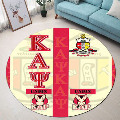 Kappa Alpha Psi Round Rug – Fraternity Pride Style Round Rug