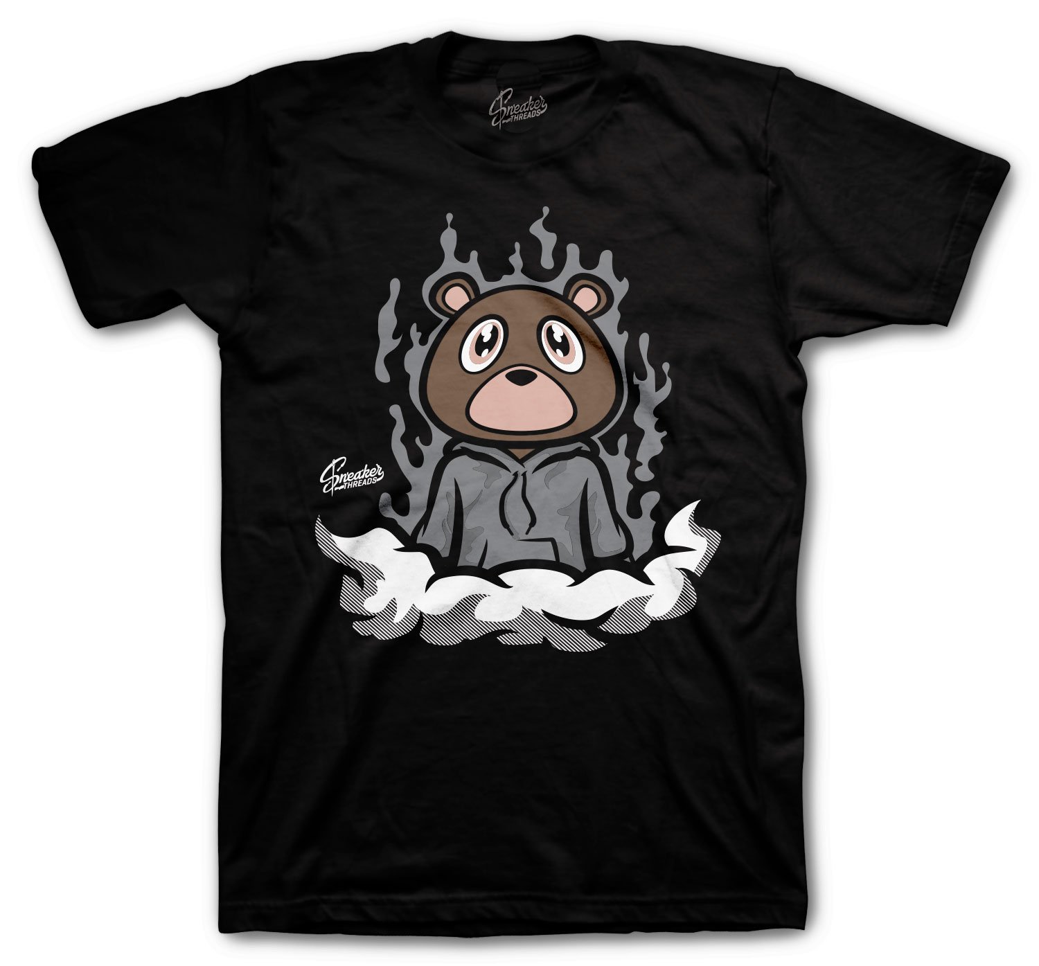 Yeezy 350 Ash Pearl Fly Bear Shirt