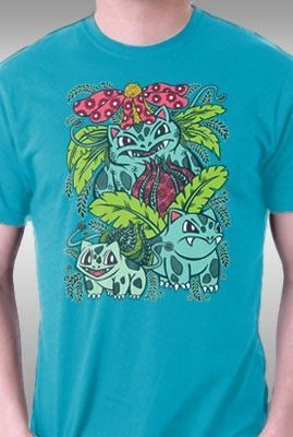 Evolution Of A Grass Type Shirt