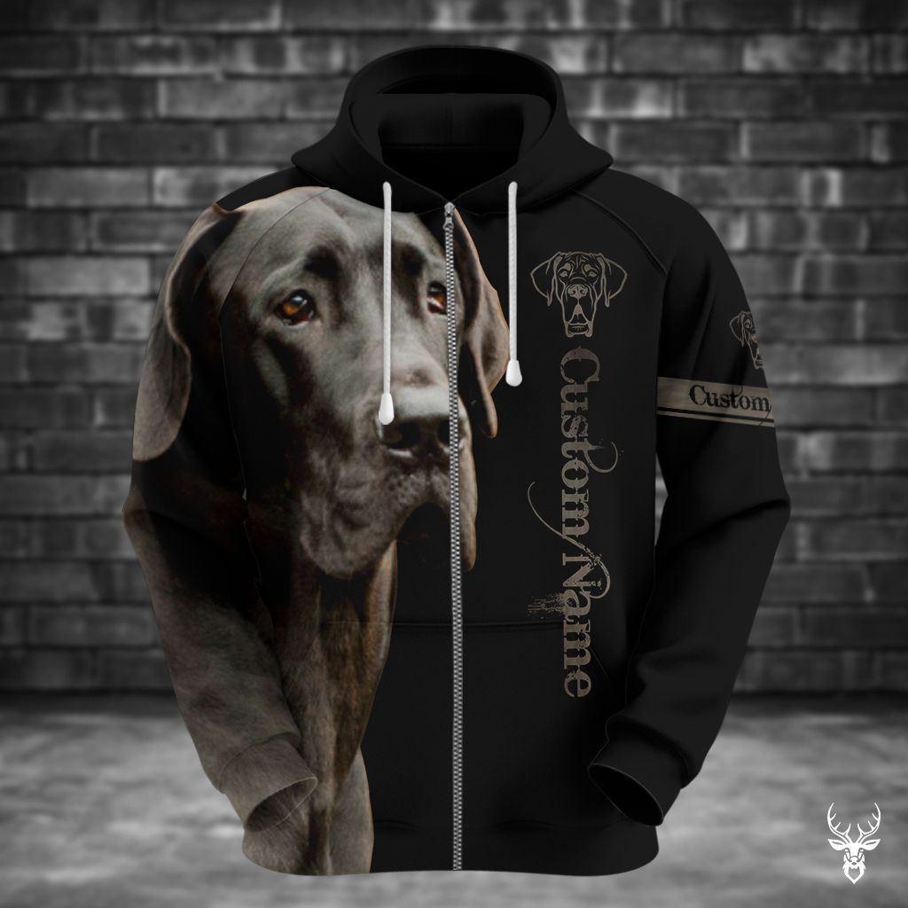 Great Dane Custom Name Hoodie QQ TJJ312008G98HS