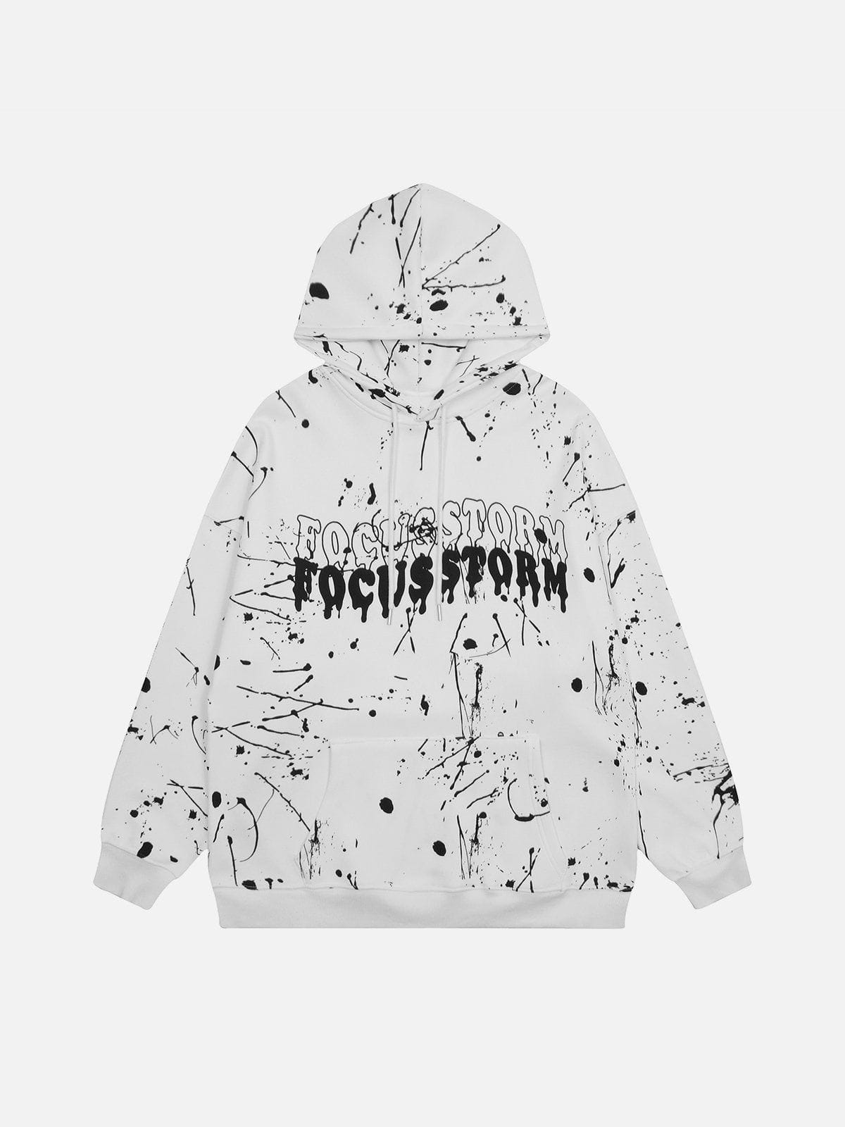 Talishko™ – Hip Hop Paint Splatter Hoodie