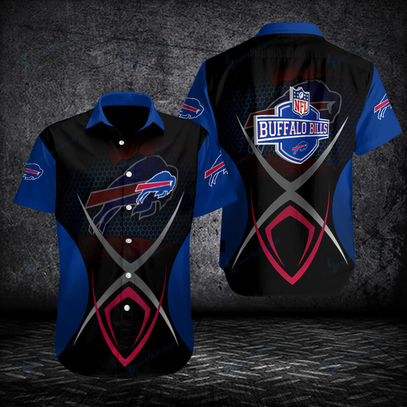 Buffalo Bills Button Shirt Bg709