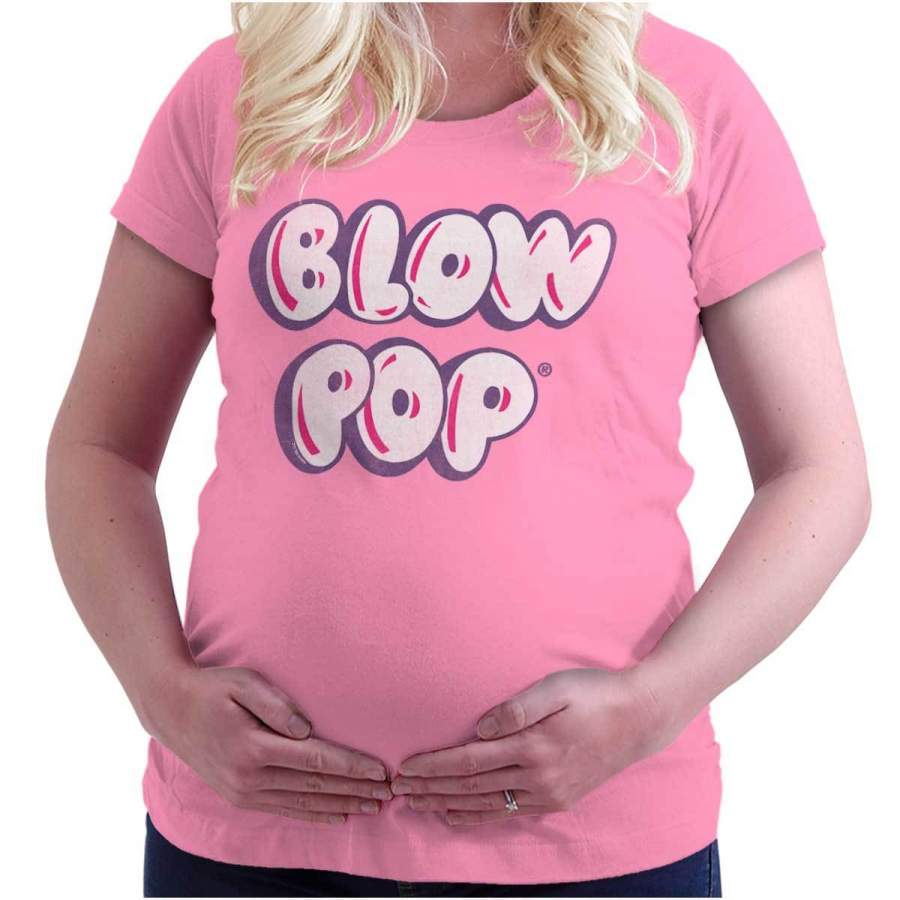 Vintage Blow Pop Maternity T Shirt