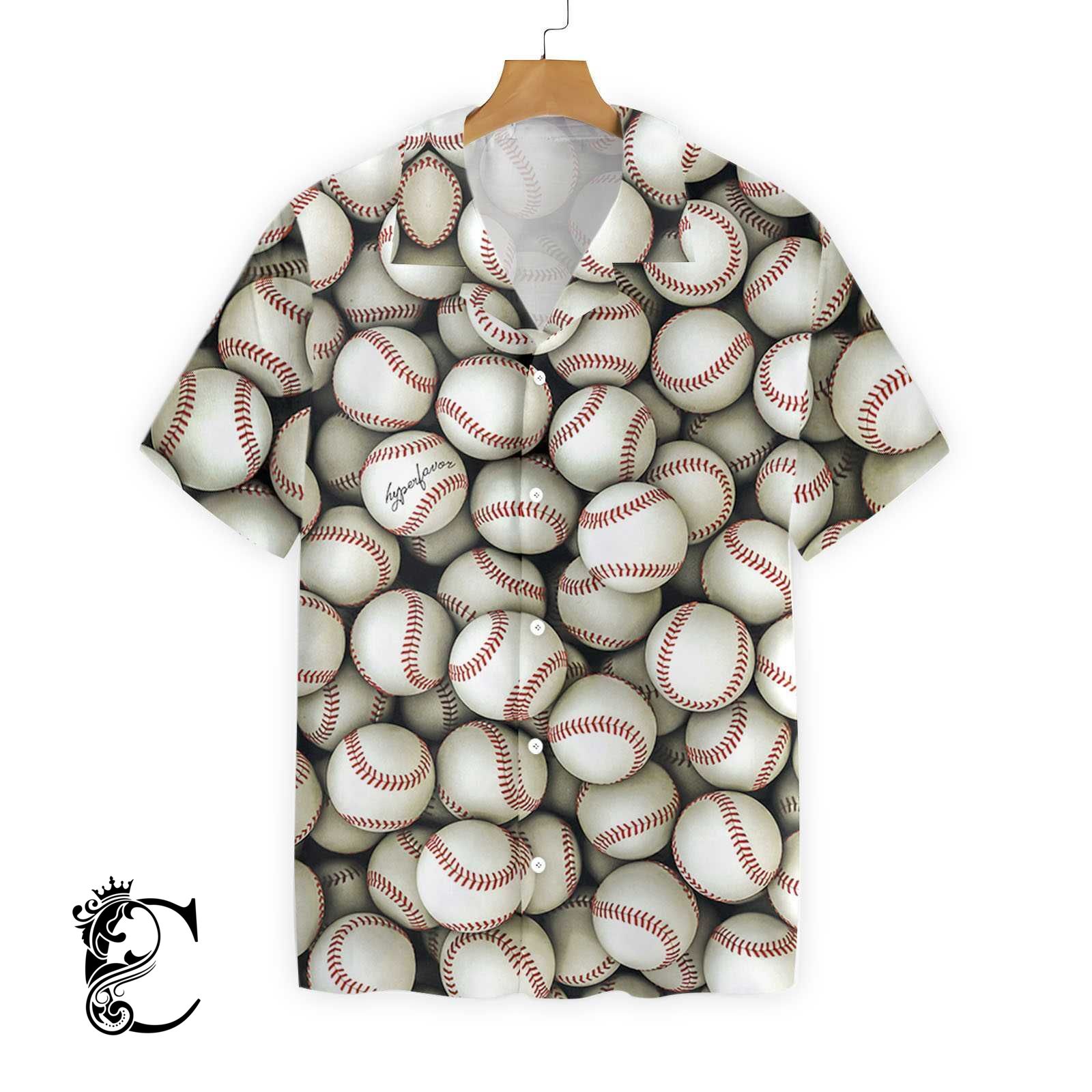 Baseball Pattern Ez24 2701 Hawaiian Shirt