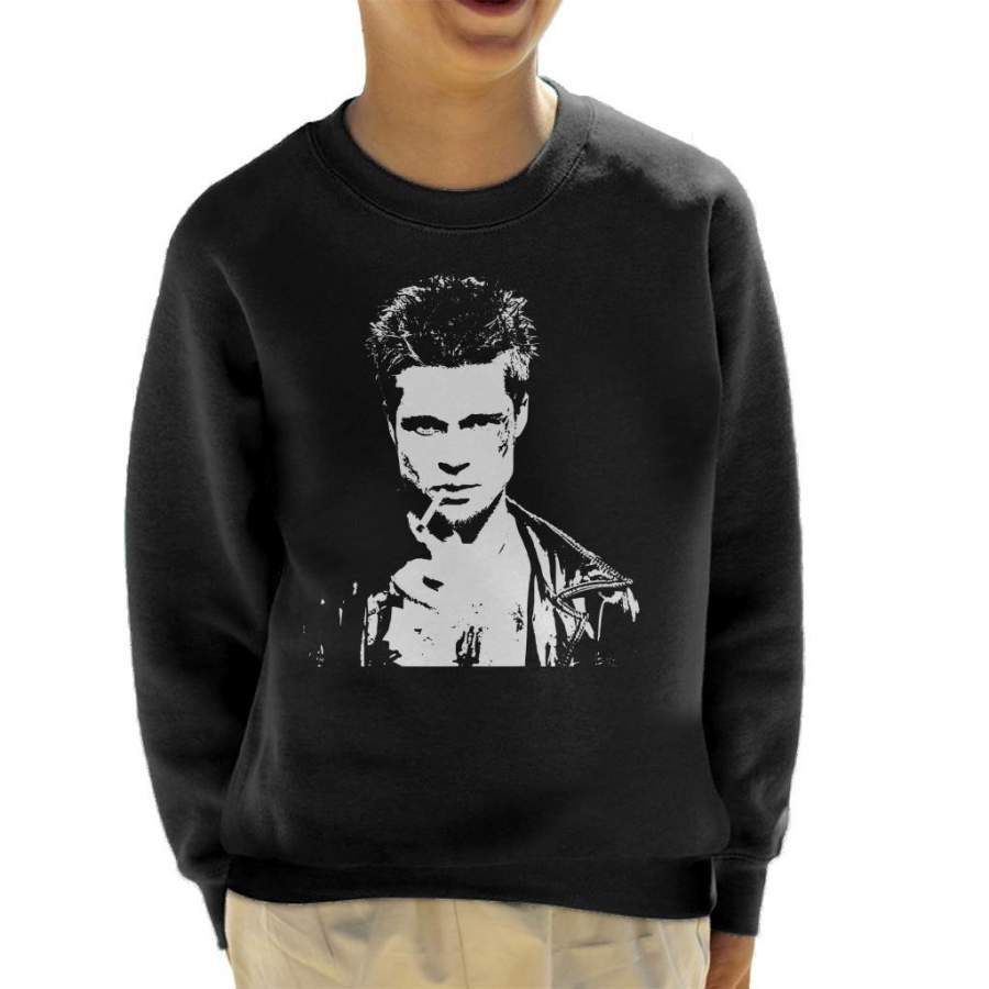 Fight Club Tyler Durden Movie Poster Kid’s Sweatshirt