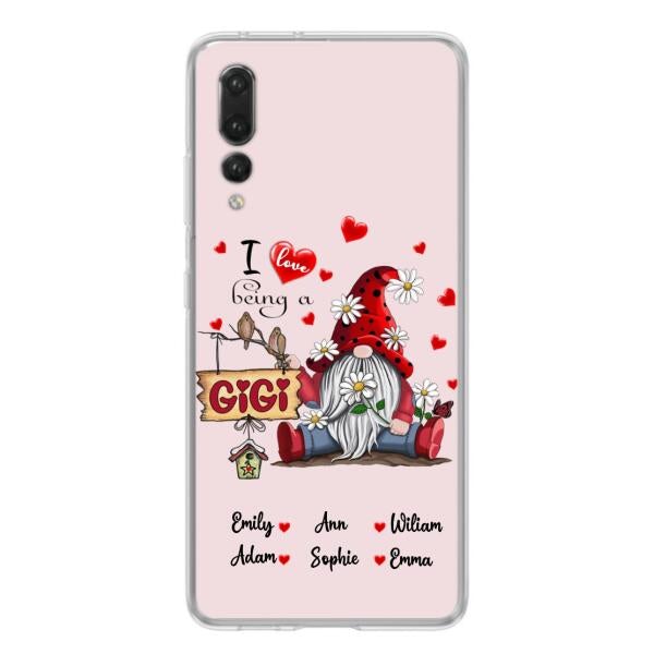 Custom Personalized Phone Case – I Love Being Grandma – R5Oikq – Red