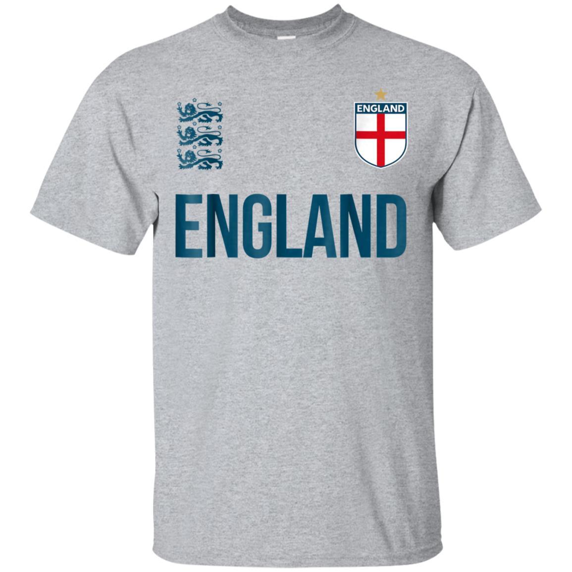 Three Heraldic Lions T-Shirt – England 2018 Cheer Jersey