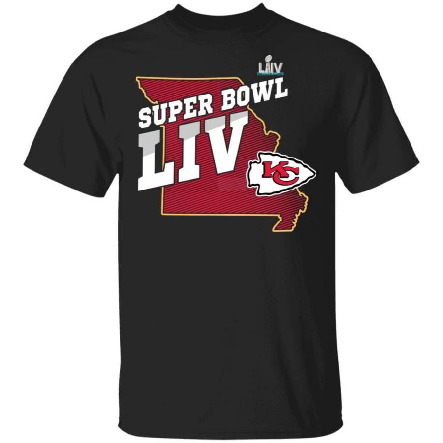 Kansas City Chiefs T-shirt Super Bowl LIV Tee For Fans MT01