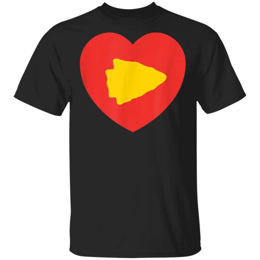 KC Red Heart Kansas City Hearts Local Kc Kingdom TShirt