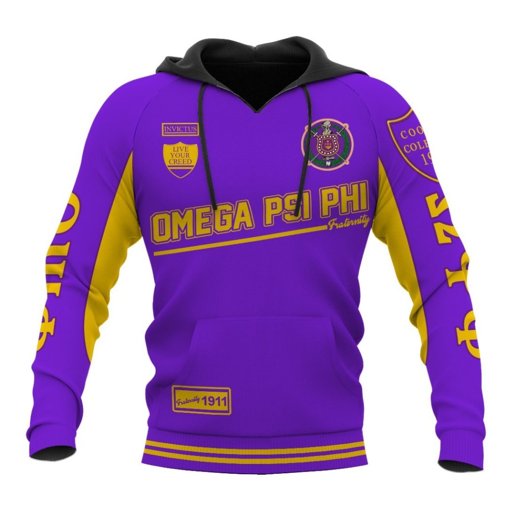 Omega Psi Phi Live Your Creed All Over Print