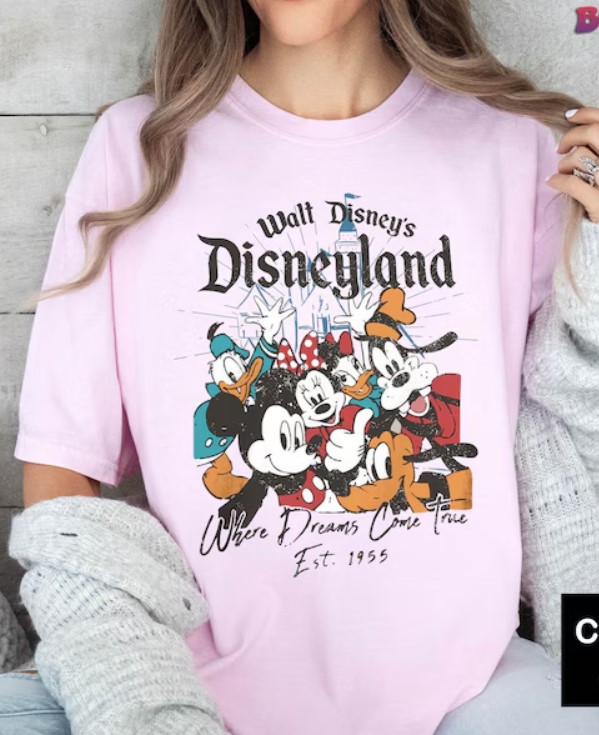 Disneyland Disney Mickey Friends Where Dreams Come True Shirt Outfit