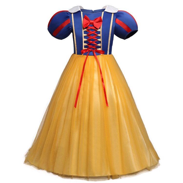 4 6 8 Year Elsa Princess Halloween Costume Girl Cosplay Children Snow White Prom Dress Kids Baby Clothes Fancy Teenger Clothing alx