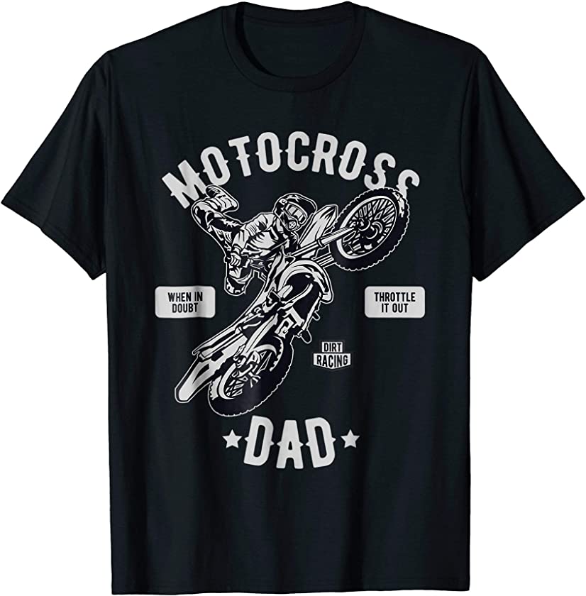 Vintage Motocross Dad – Dirt Bike Racing Dirtbike T Shirt