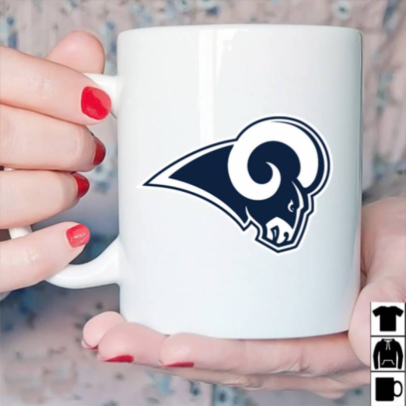 Los Angeles Rams White Mug