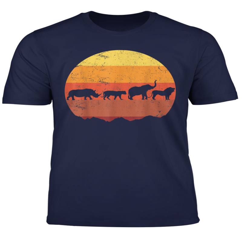 Africa Rhino Lion Elephant Namibia Tanzania Kenya T Shirt