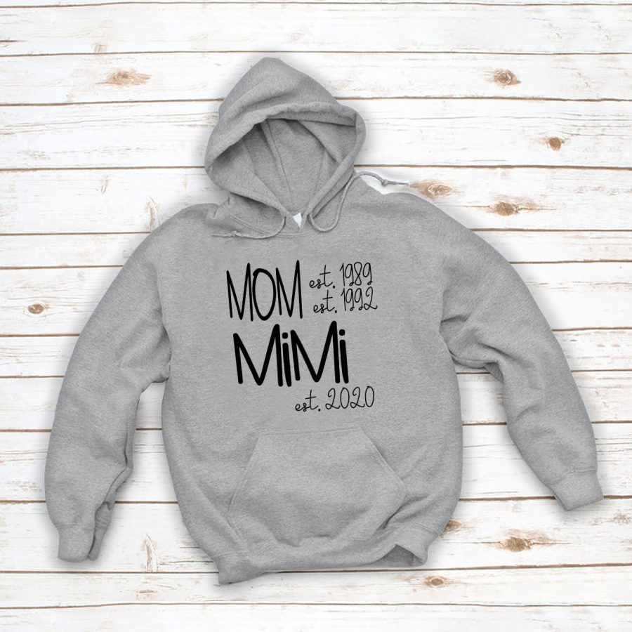 Mom Mimi Est Vtn221125 Hoodie