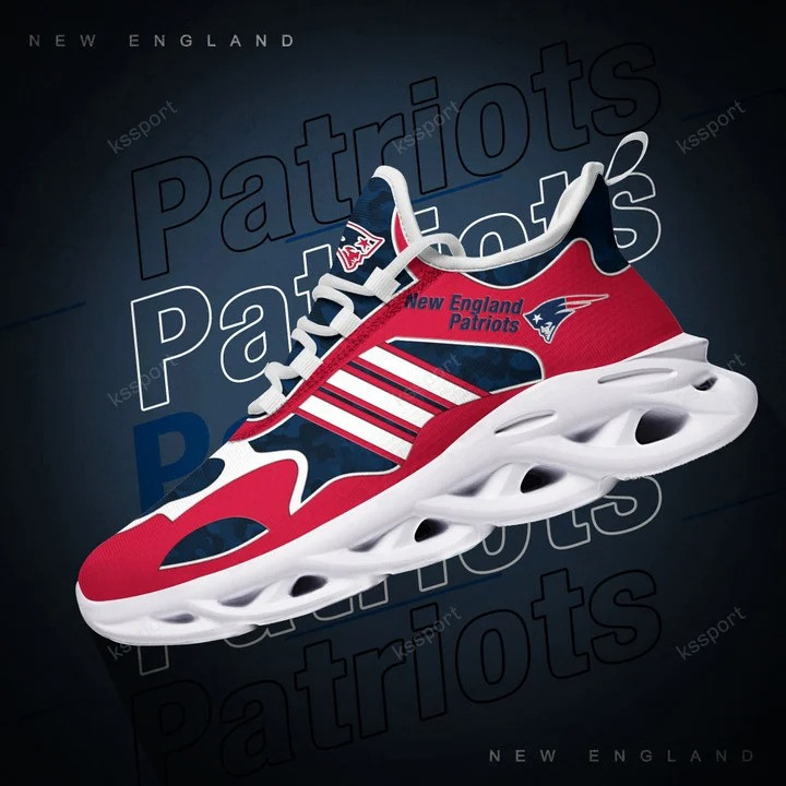 New England Patriots Yezy Running Sneakers Bg537