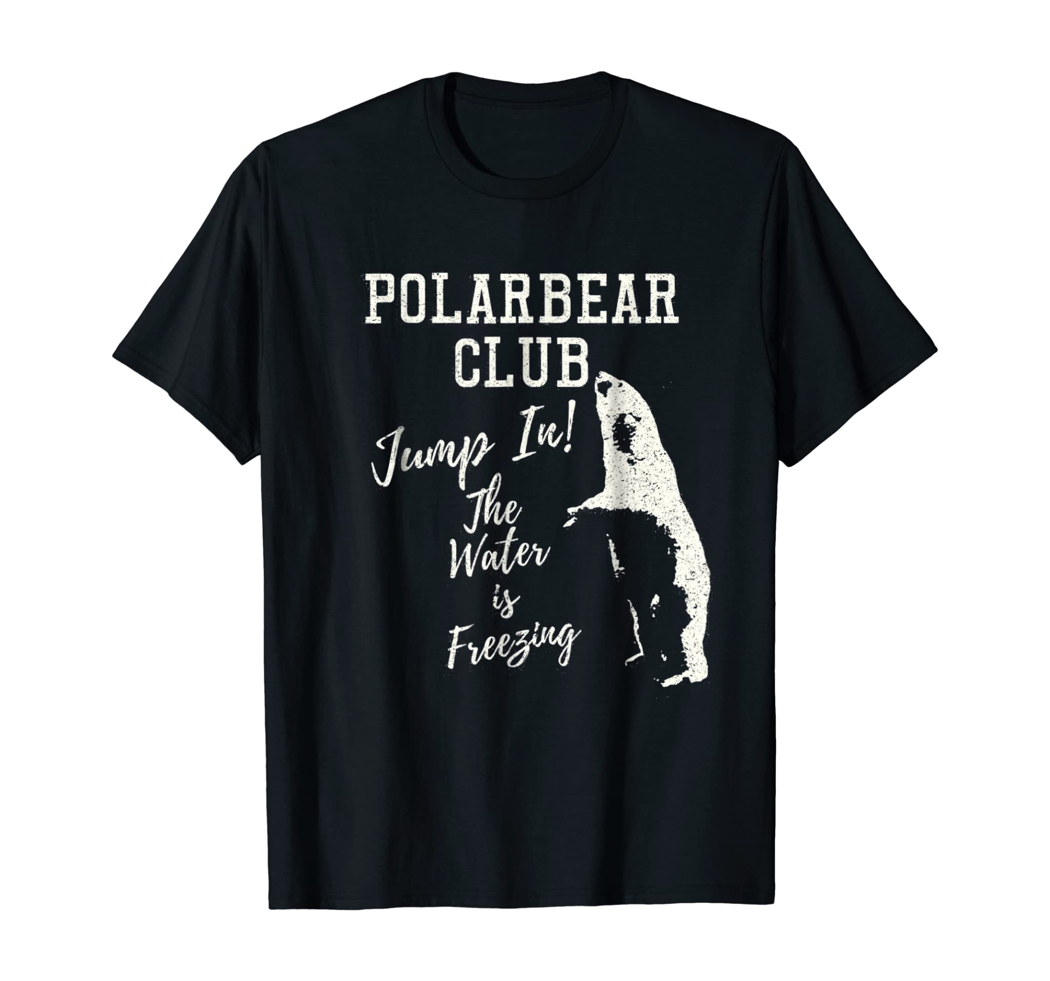 Polar Bear Club Freezing Water Vintage Distressed T shirt