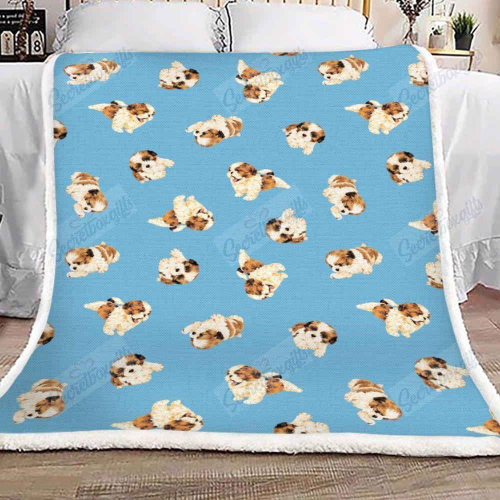 Dog Puppy Xa0501448Cl Fleece Blanket