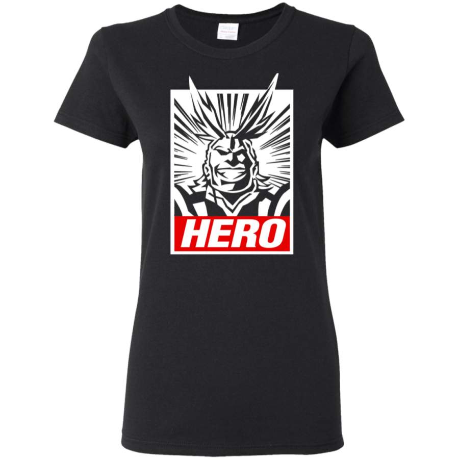 AGR Boku No Hero Academia – All Might Womens T-Shirt