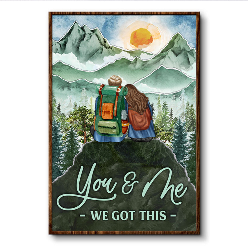 We Got This Camping Couple Vertical Poster & Canvas Home Decor Wall Art Visual Art