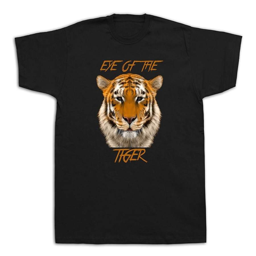 Eye of the Tiger Animal Jaw Killer Dangerous Wild Cruelest Men T-shirt Funny Style