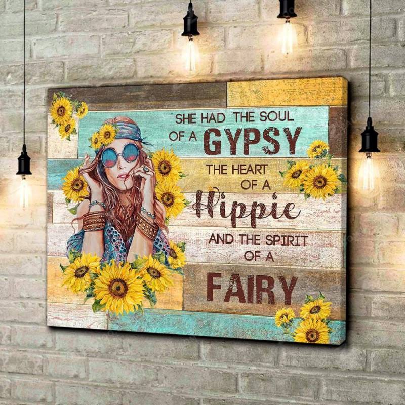 Gypsy Hippie Fairy Poster Canvas 5232203014
