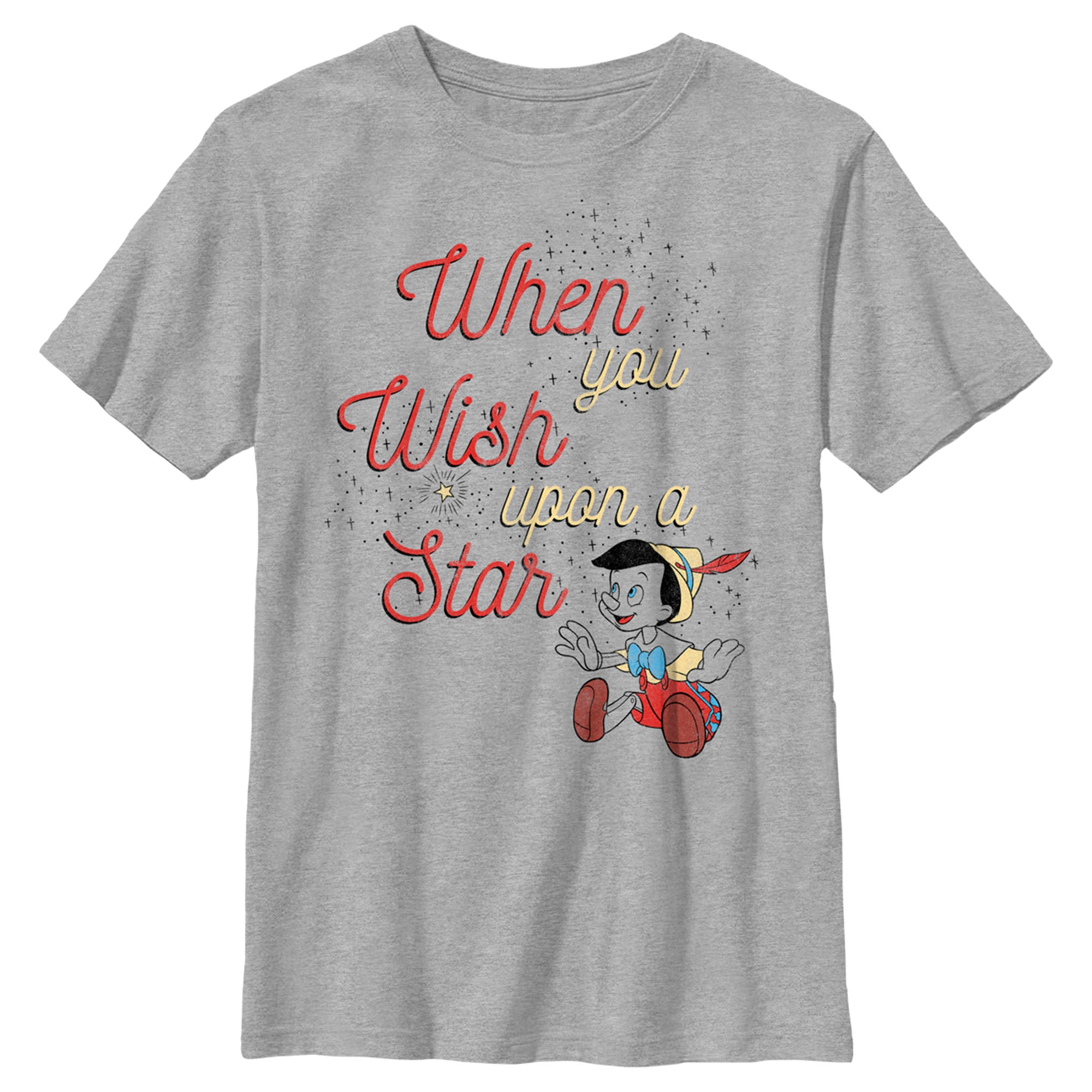 Boy’S Pinocchio When You Wish Upon A Star T-Shirt