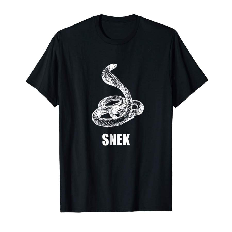 Snakes Meme T Shirt Internet Memes Animals of The World Men Cotton T Shirt