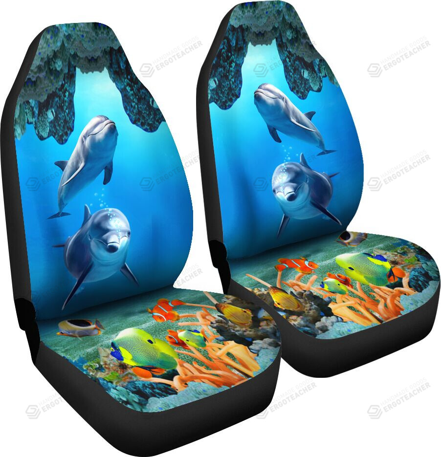 Dolphin Ocean Car Seat Covers