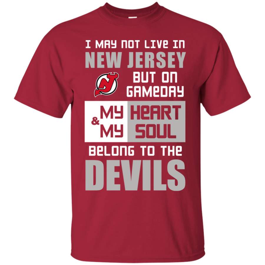 My Heart And My Soul Belong To The New Jersey Devils T Shirts