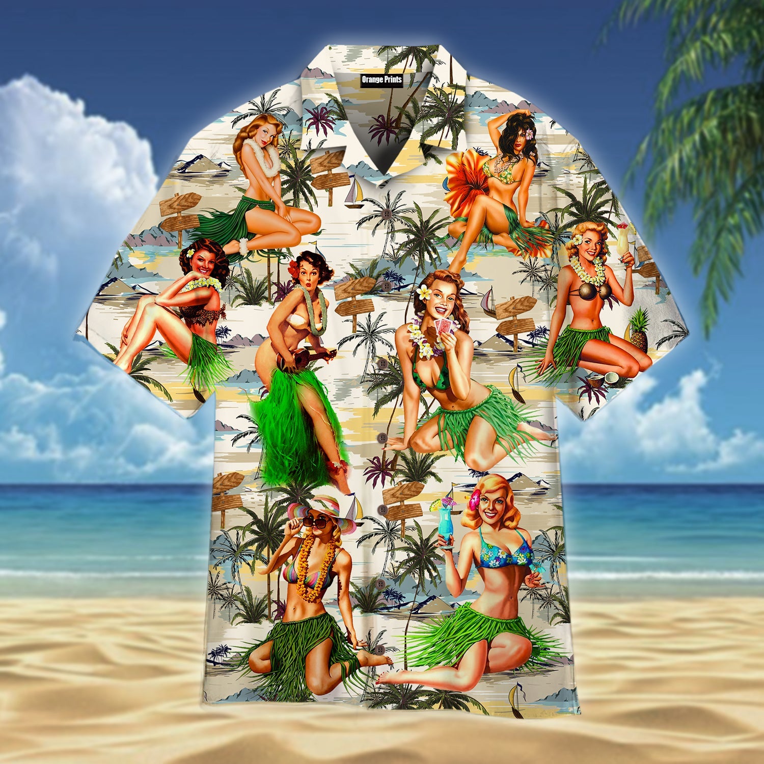 Enjoy With Hawaii Girls Hawaii Shirt For Men Women Ha11085