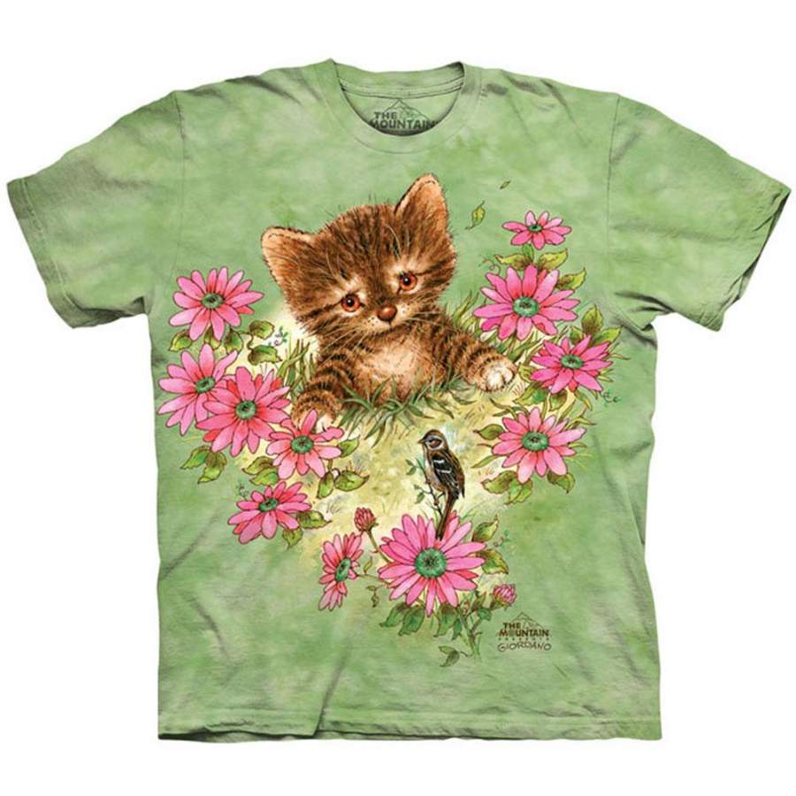 Curious Lt Kitten T-shirt