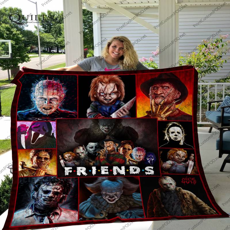 H – Halloween Quilt Blanket