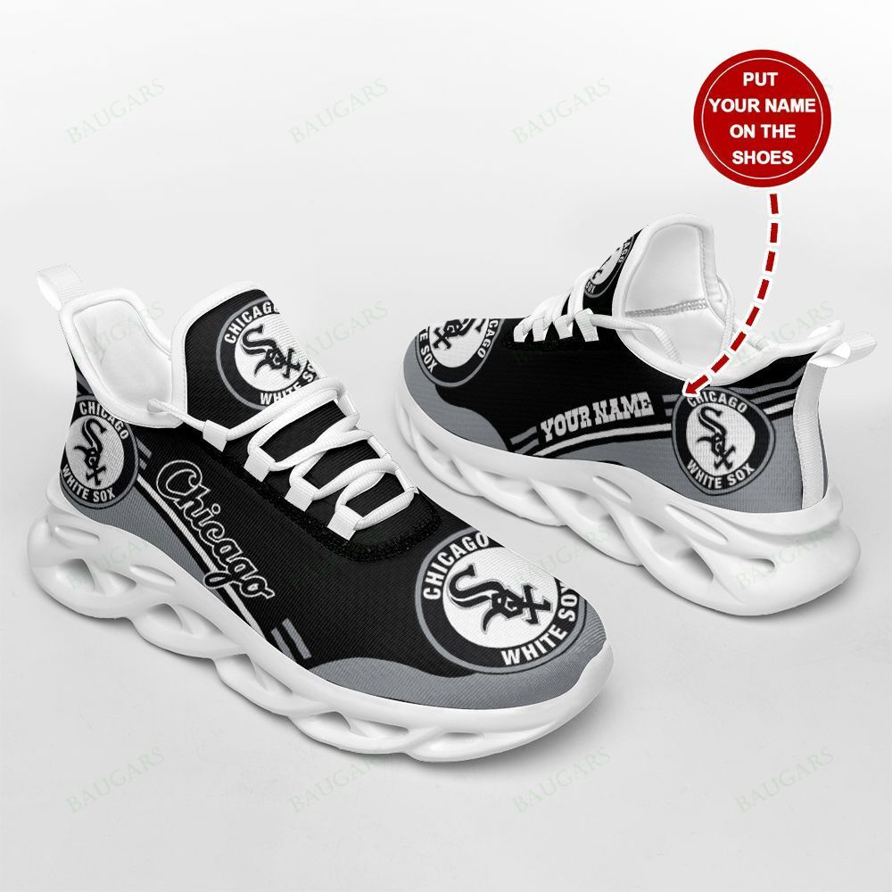 Chicago White Sox Yezy Running Sneakers Art 747