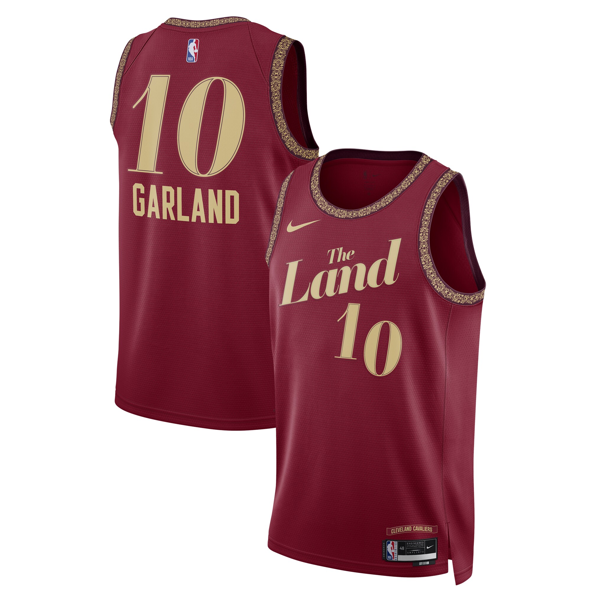 Darius Garland Cleveland Cavaliers Unisex 2023/24 Swingman Jersey – Wine – City Edition