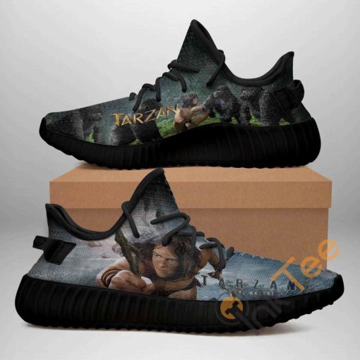 Tarzan Custom Shoes Personalized Name Yeezy Sneakers