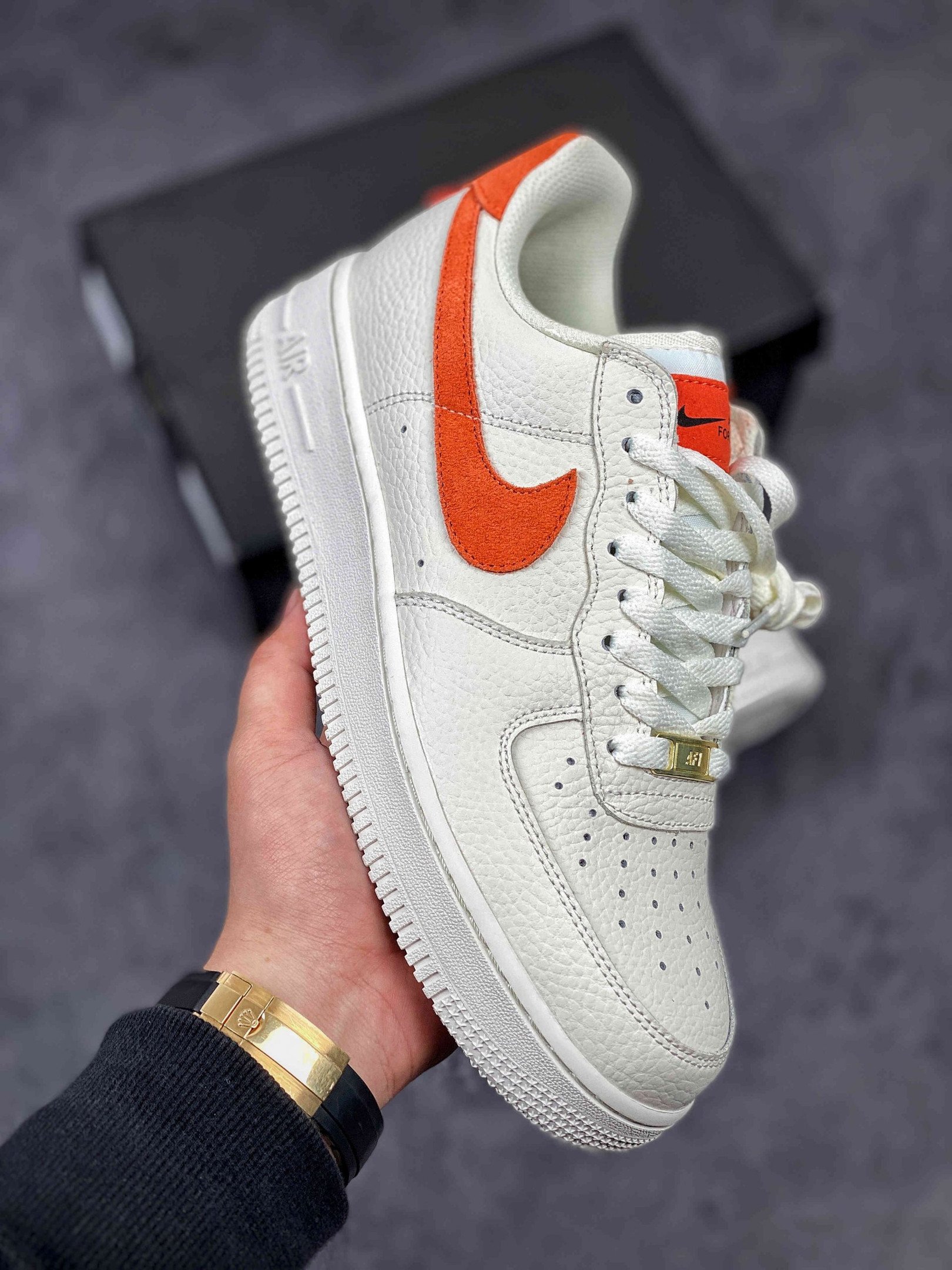 Nike Air Force 1 Low 07 Craft SailMantra OrangeForest 5340367