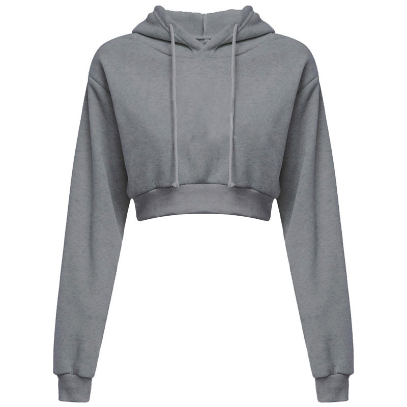 2022 Women Hoodies Sweatshirt Sexy Fleece 100% Cotton Tracksuit Sports Sweatshirt Winter Casual Loose Jumper Harajuku Feminino alx