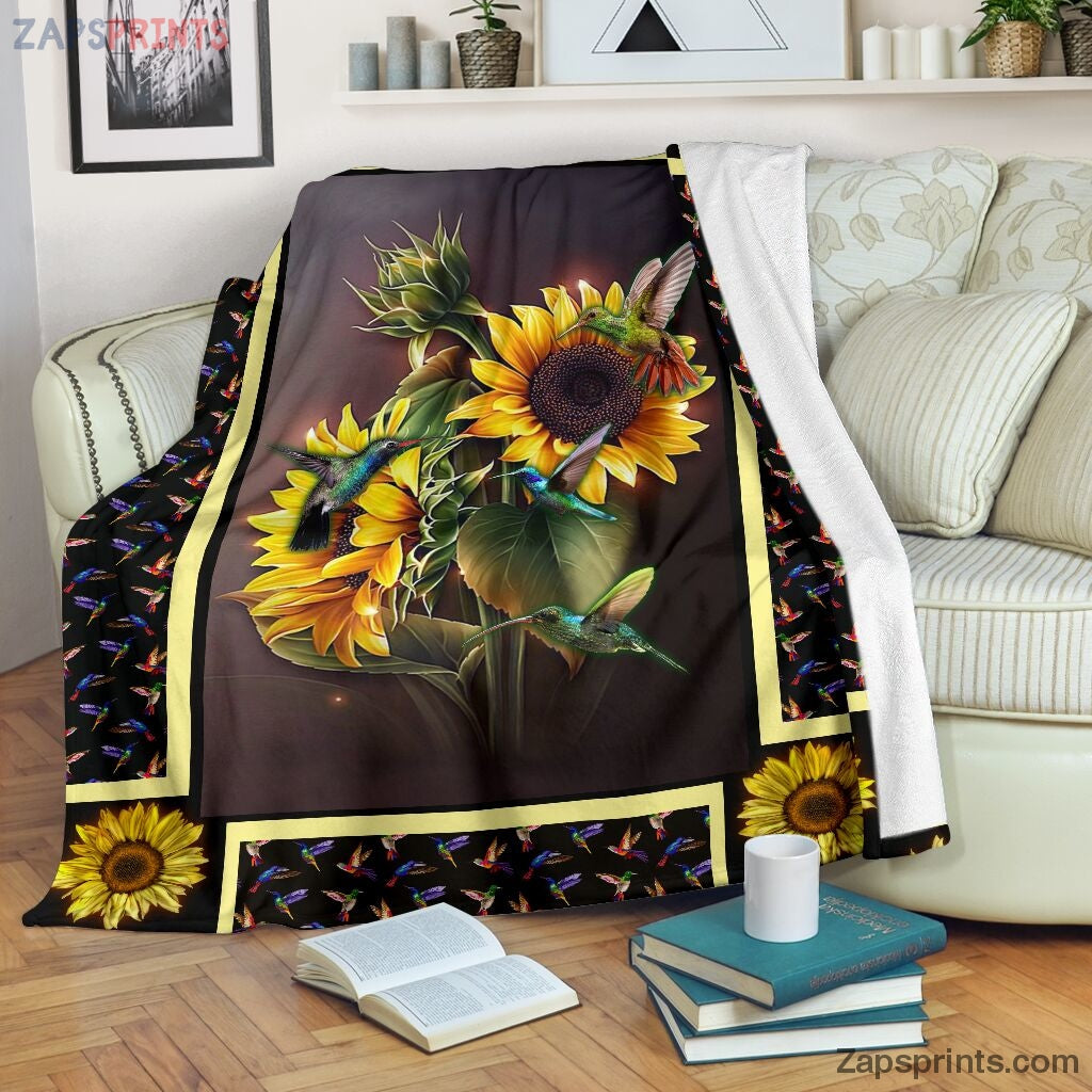 Humming Bird Sunshine Color Blanket – Cool Gift Ideas