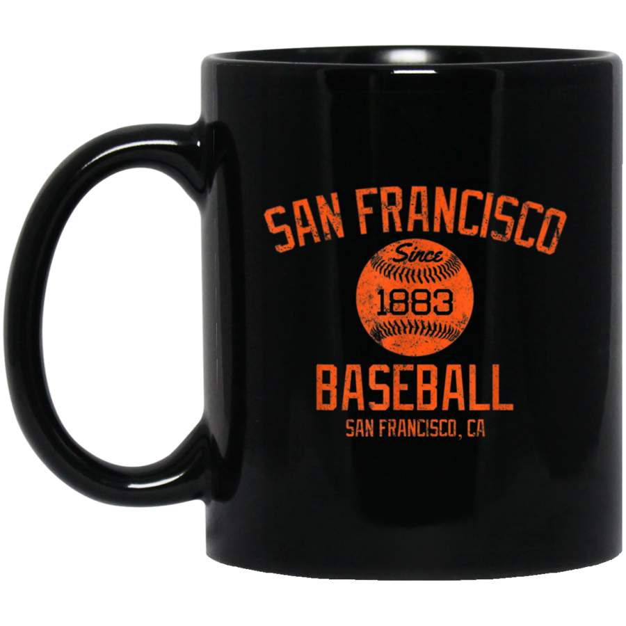 Vintage San Francisco CA Baseball 1883Classic Fan Mug