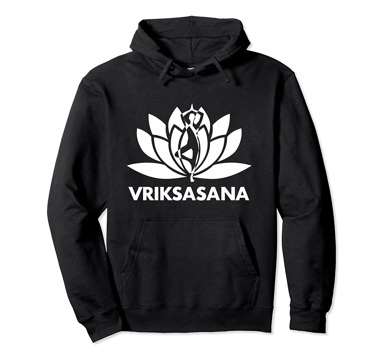 Vriksasana Yoga Tree Pose Lotus Flower Yogi Yoga Love Hoodie, T-Shirt, Sweatshirt, Tank Top, Racerback, Dolman