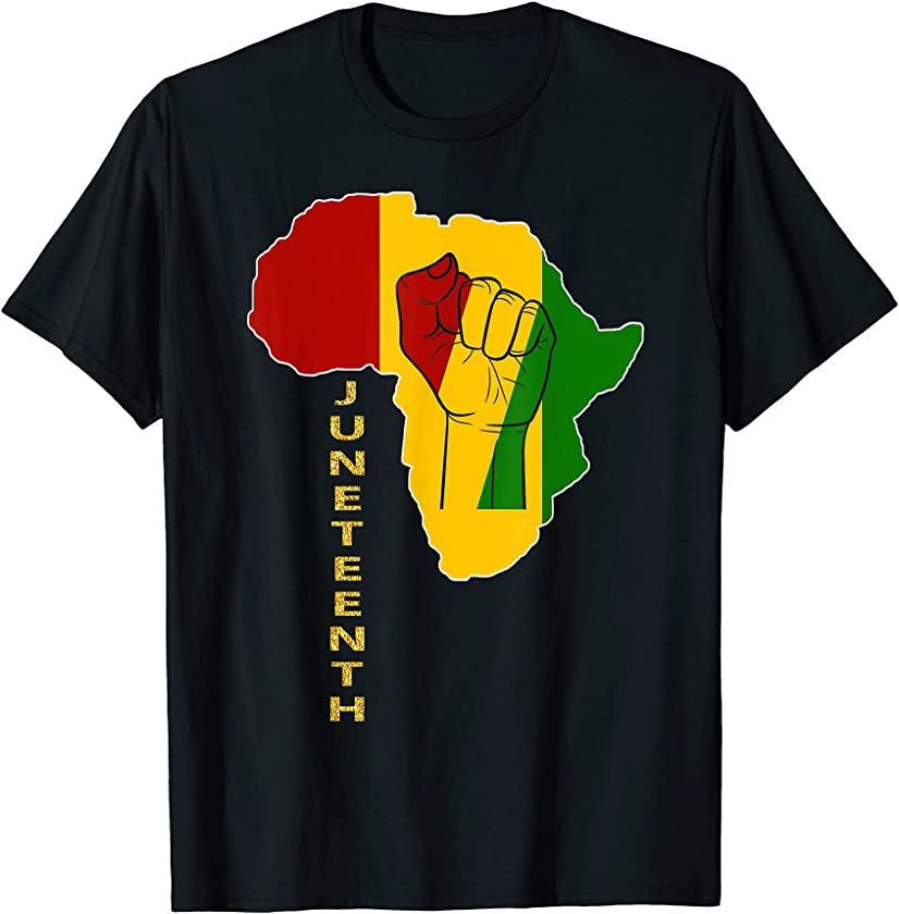 Proud Juneteenth African T-Shirt