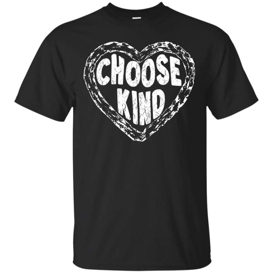 Cute Choose Kindness – Anti-Bullying – Vintage Heart T-Shirt