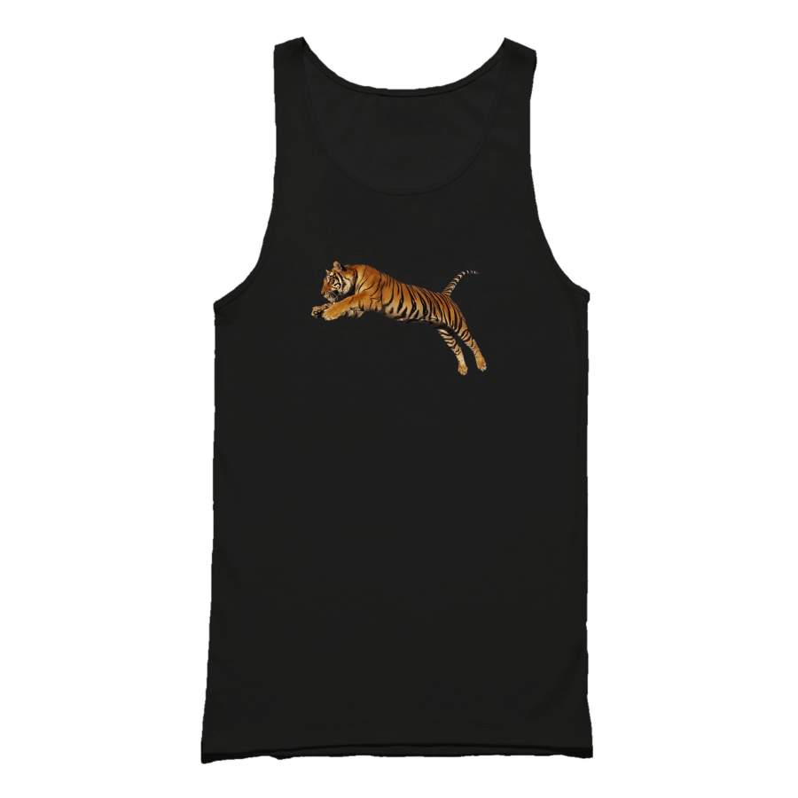 Tiger Color Animals Kesneller Tank Top