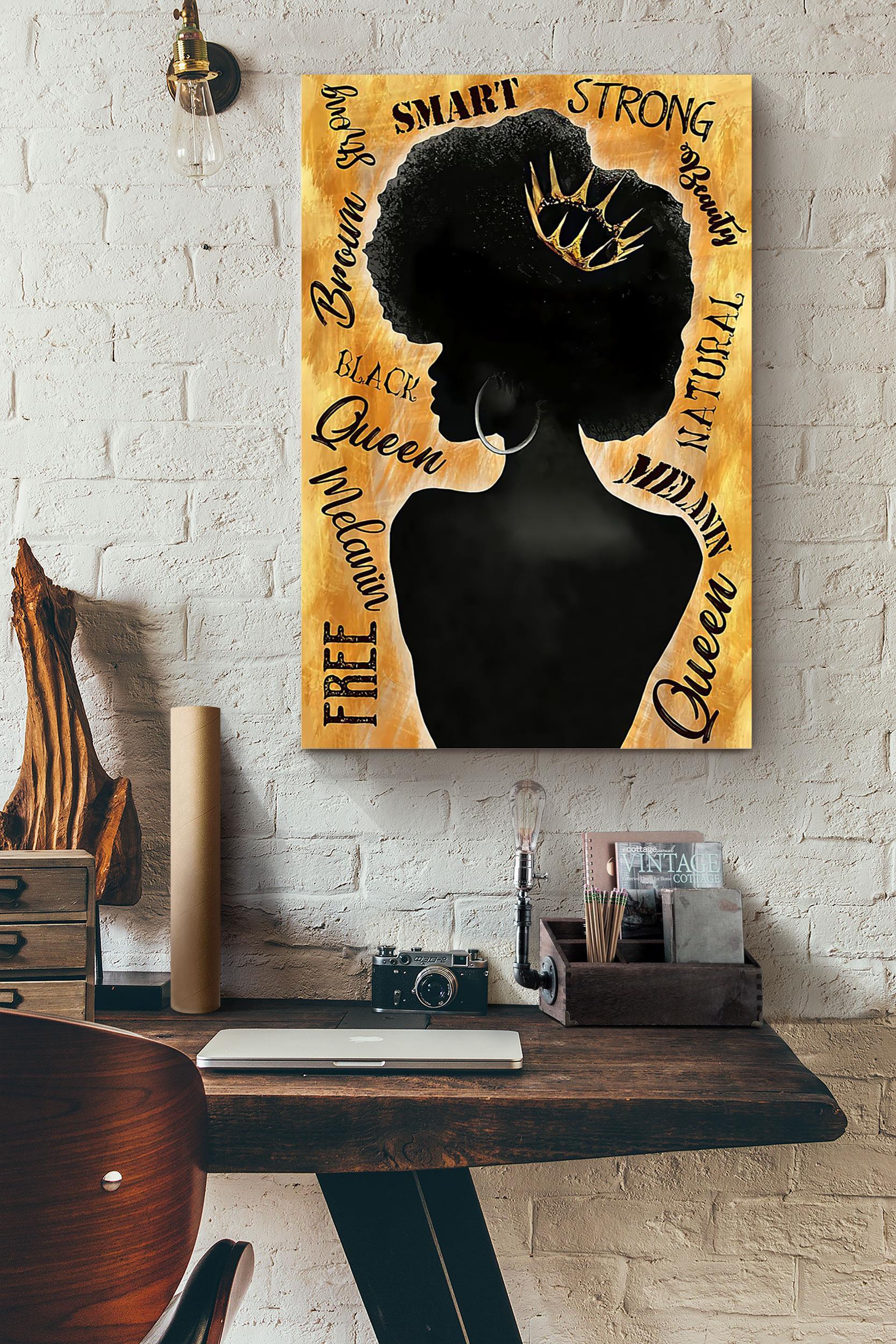 Black Queen Beauty Poster