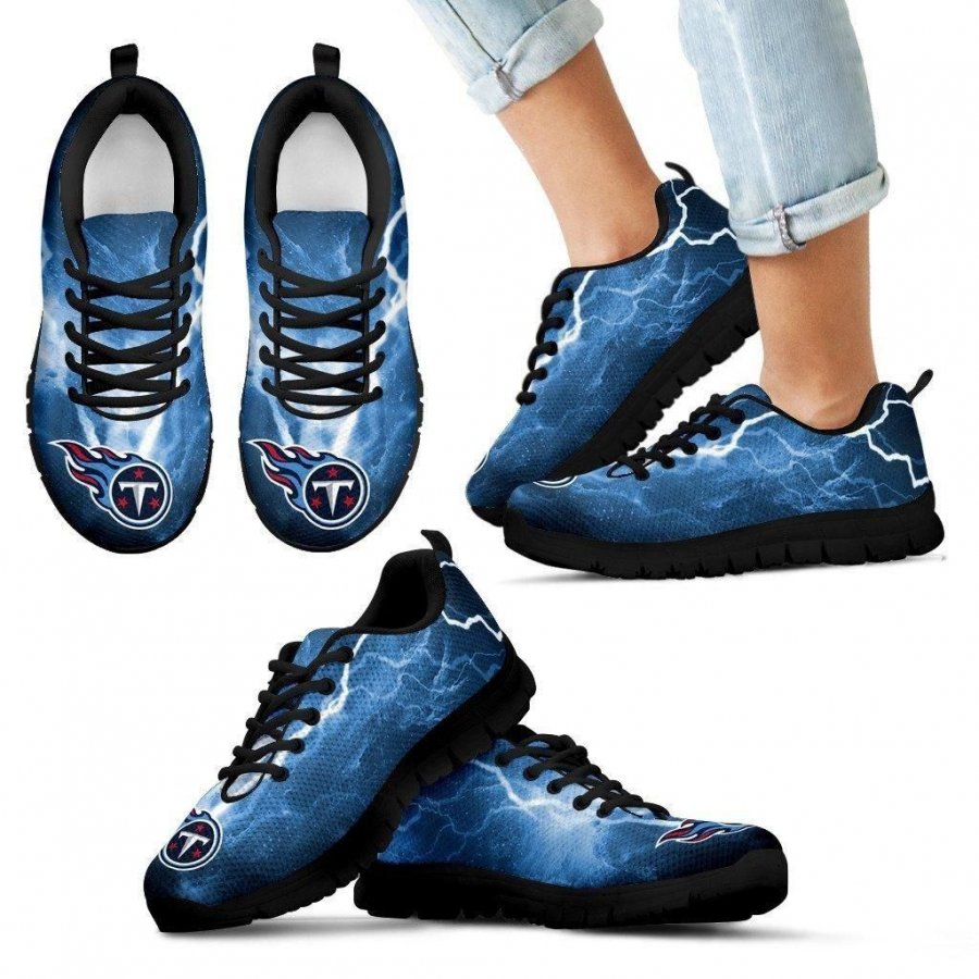 Tennessee Titans Thunder Power Sneakers #917