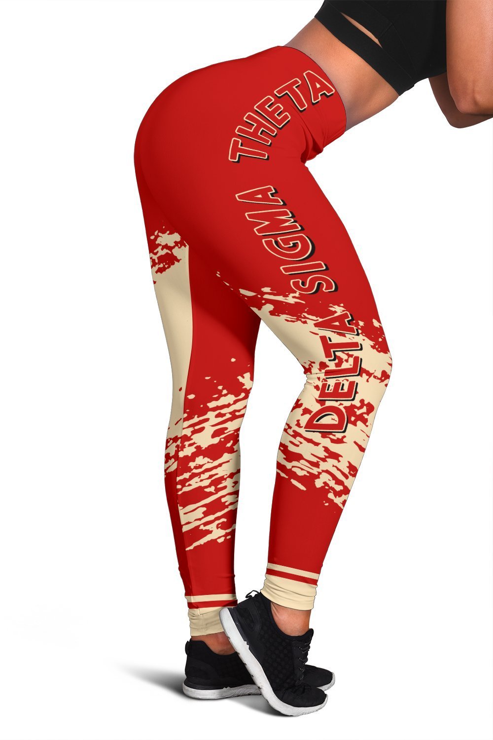 Greek Life Leggings – Delta Sigma Theta Women’S Leggings Quarter Style J1