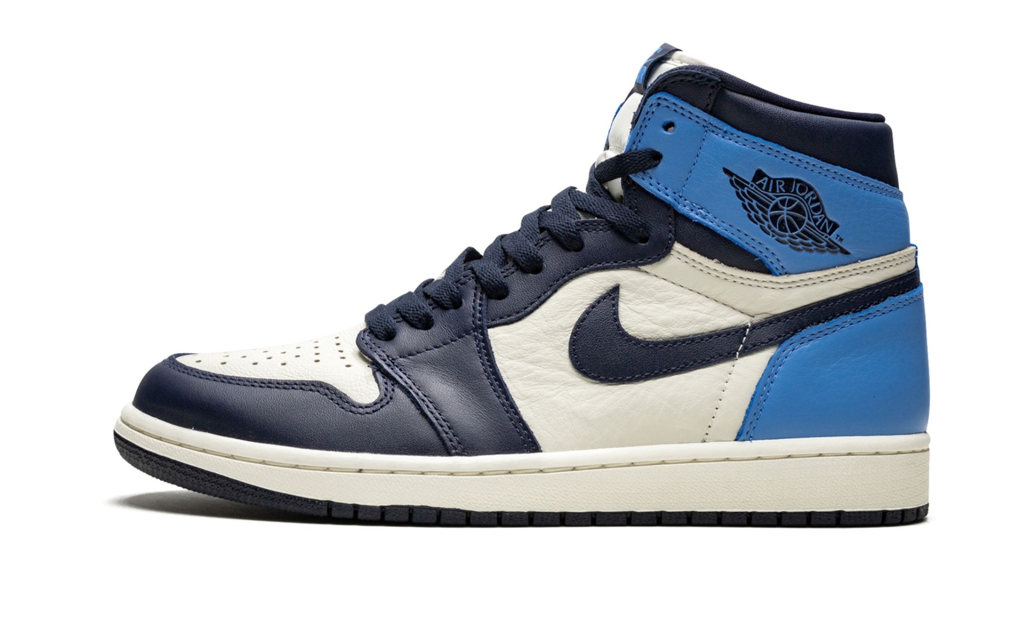 JD 1 Retro High OG ObsidianUniversity Blue SNK857768799