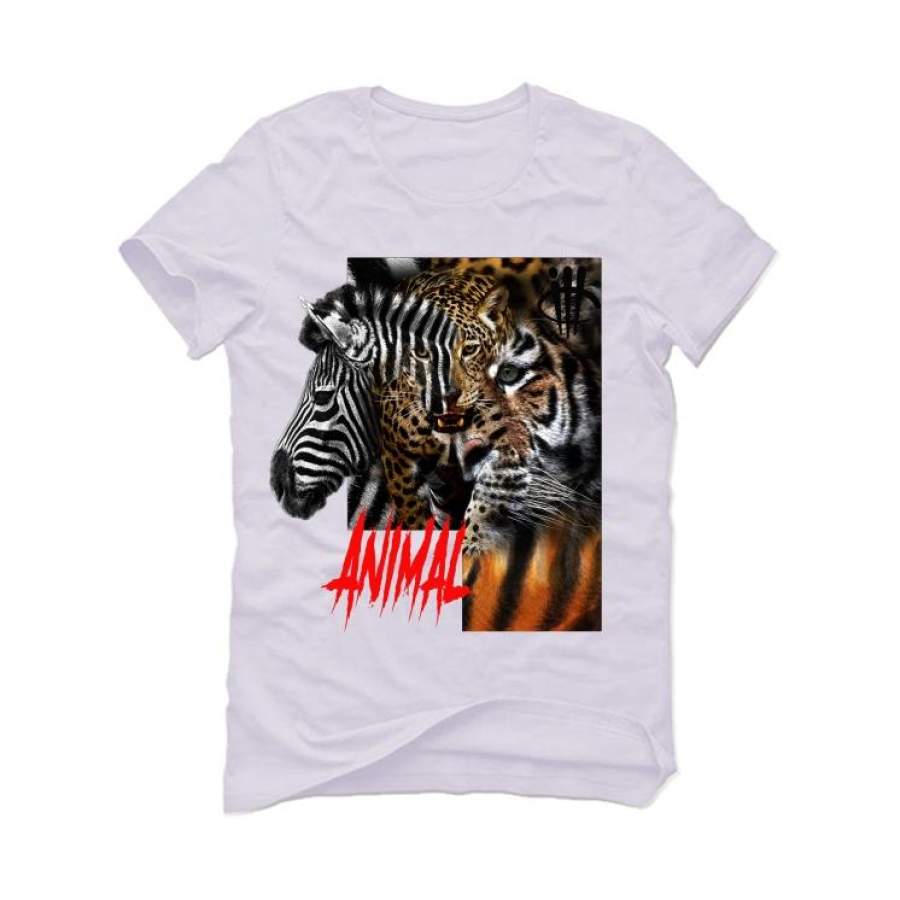 Air Jordan 3 ANIMAL White T-Shirt (ANIMAL X)